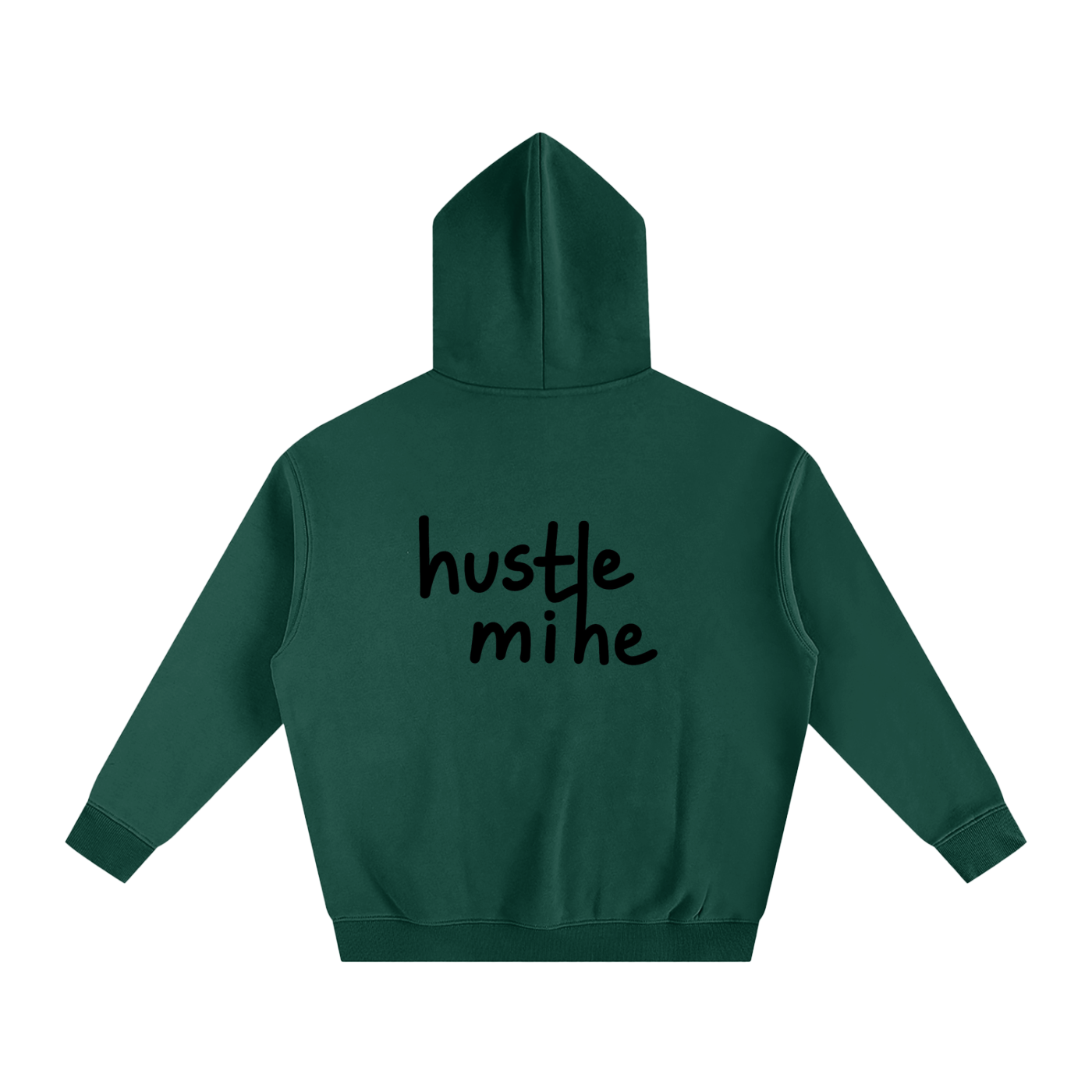 hustle4mine Oversize Fleeced Hoodie
