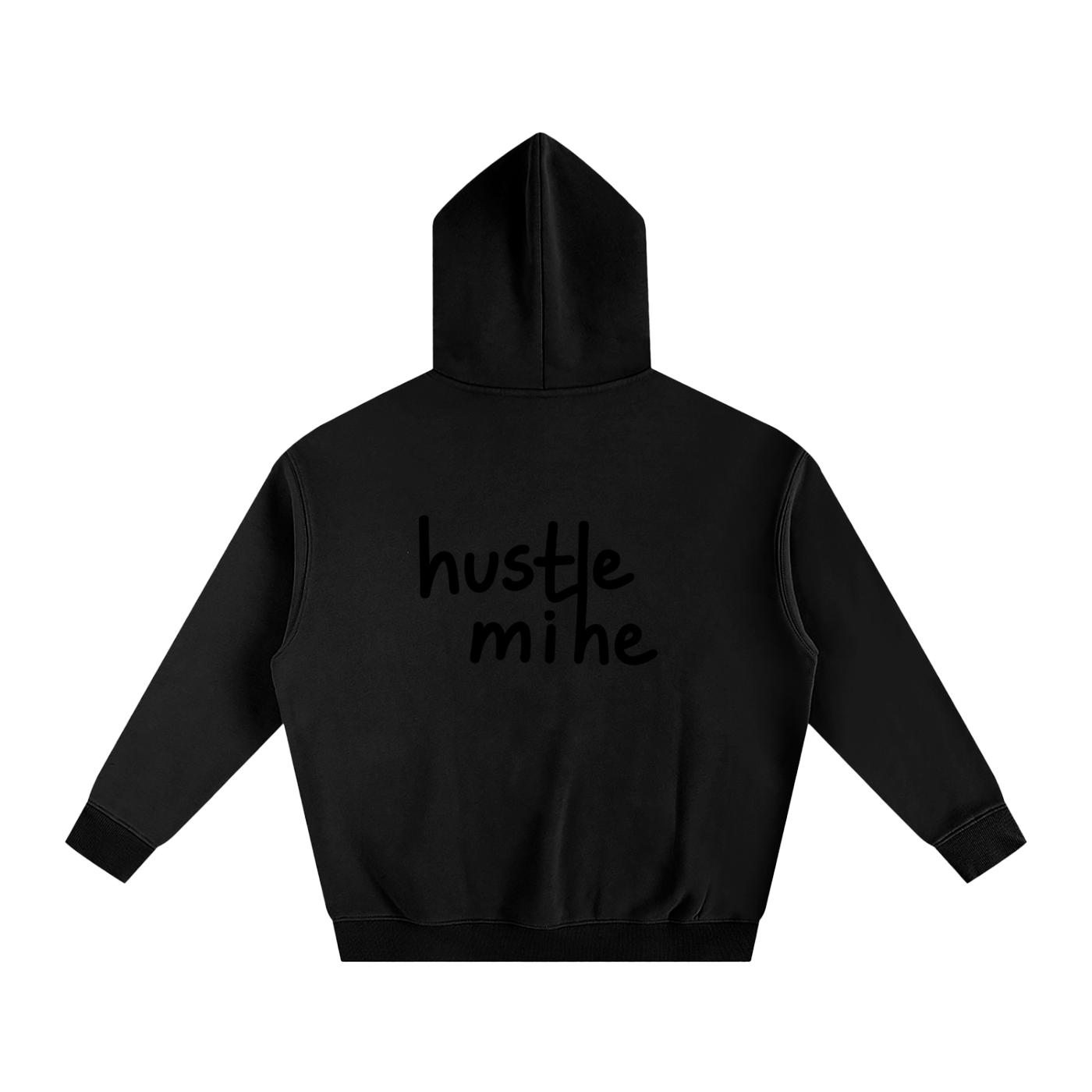 hustle4mine Oversize Fleeced Hoodie