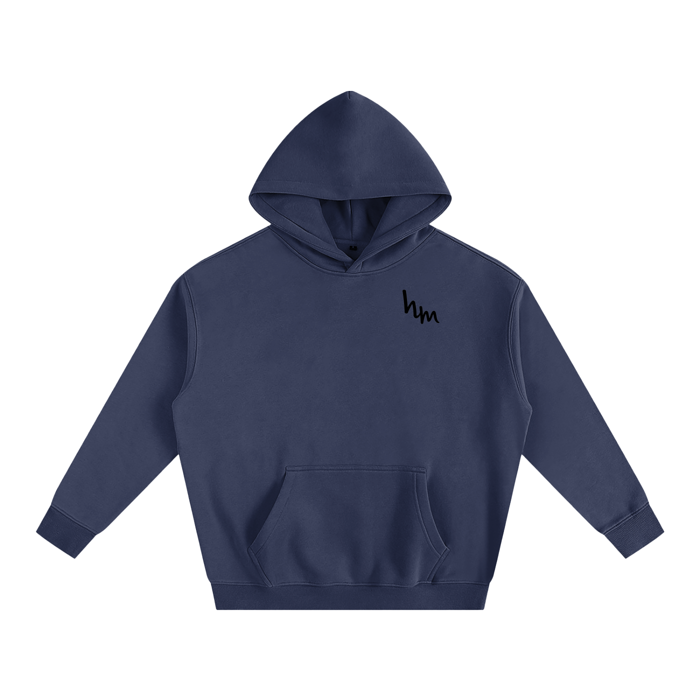 hustle4mine Oversize Fleeced Hoodie