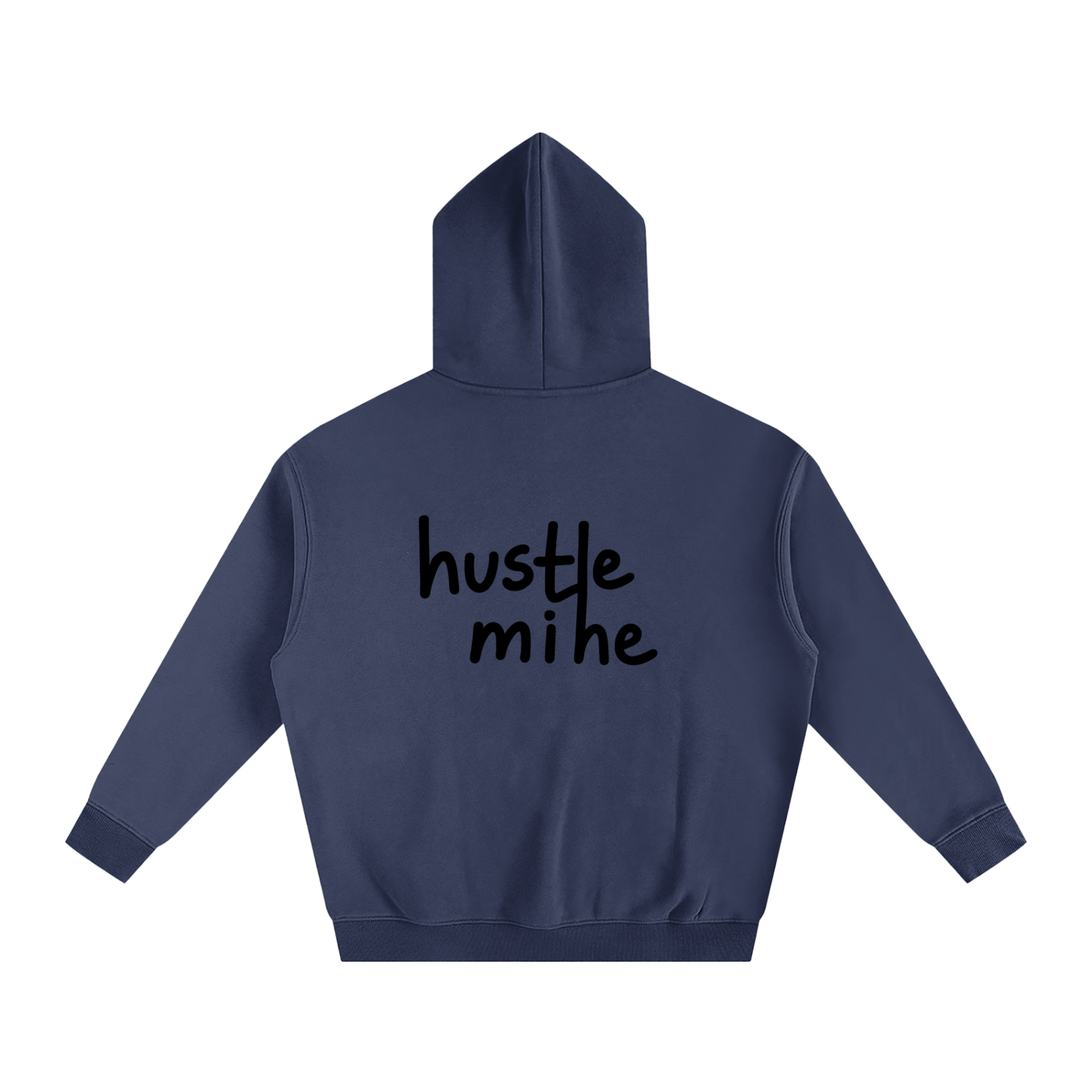 hustle4mine Oversize Fleeced Hoodie