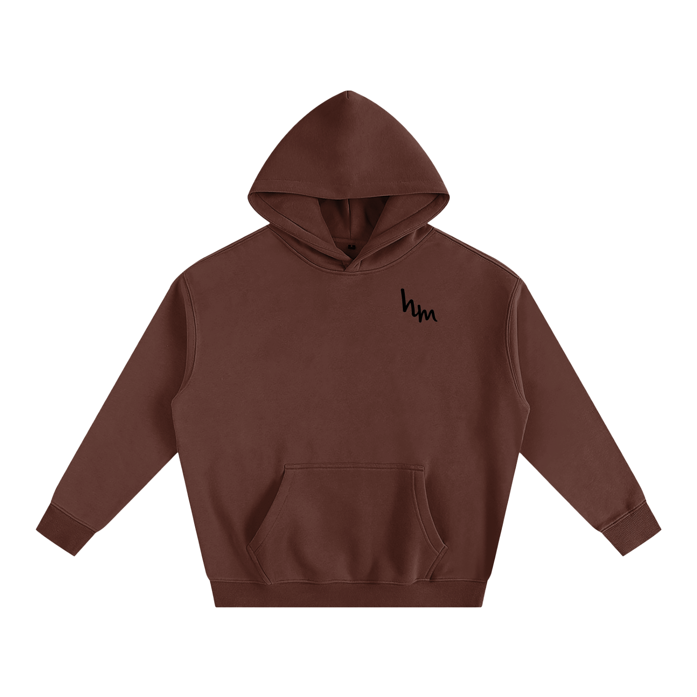 hustle4mine Oversize Fleeced Hoodie