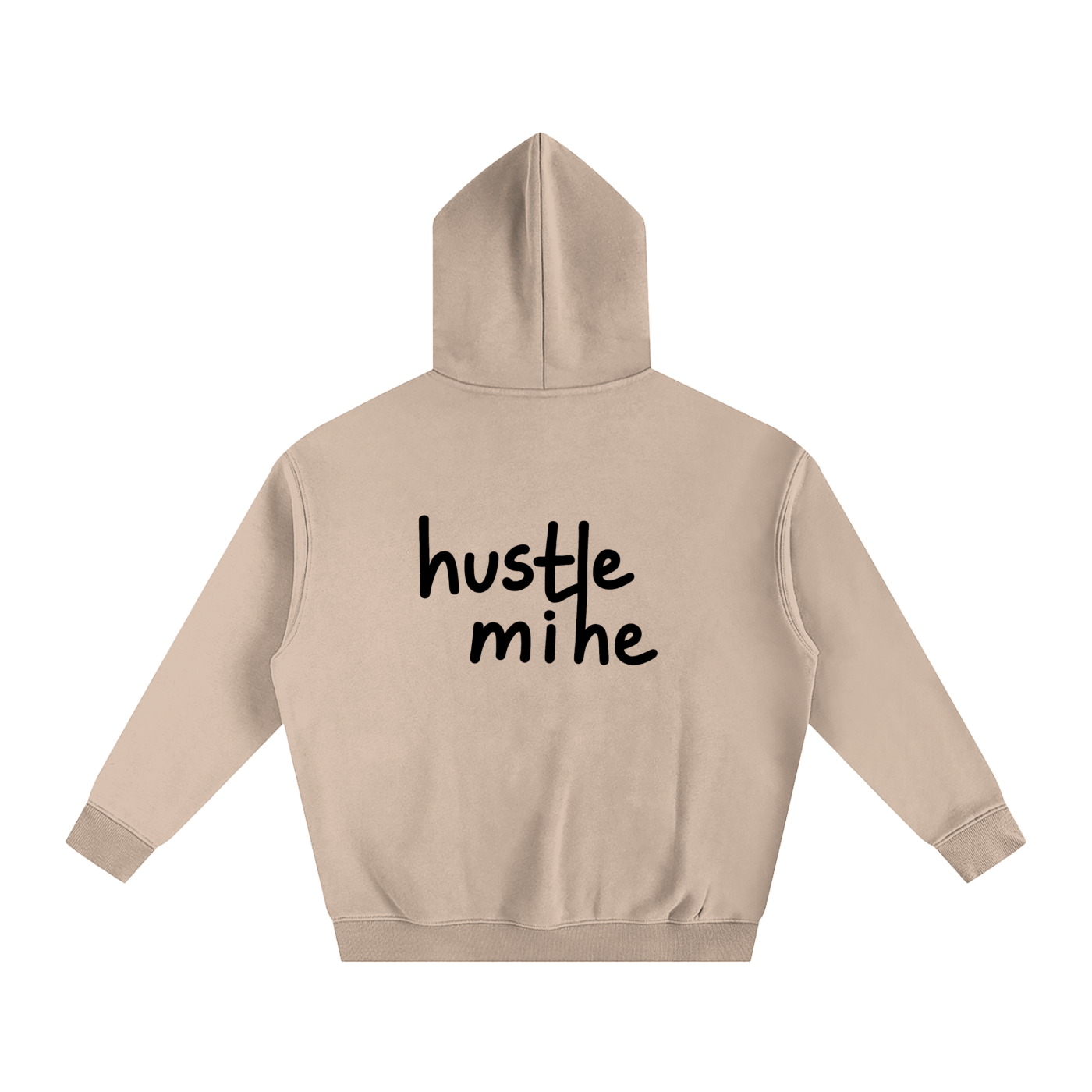 hustle4mine Oversize Fleeced Hoodie