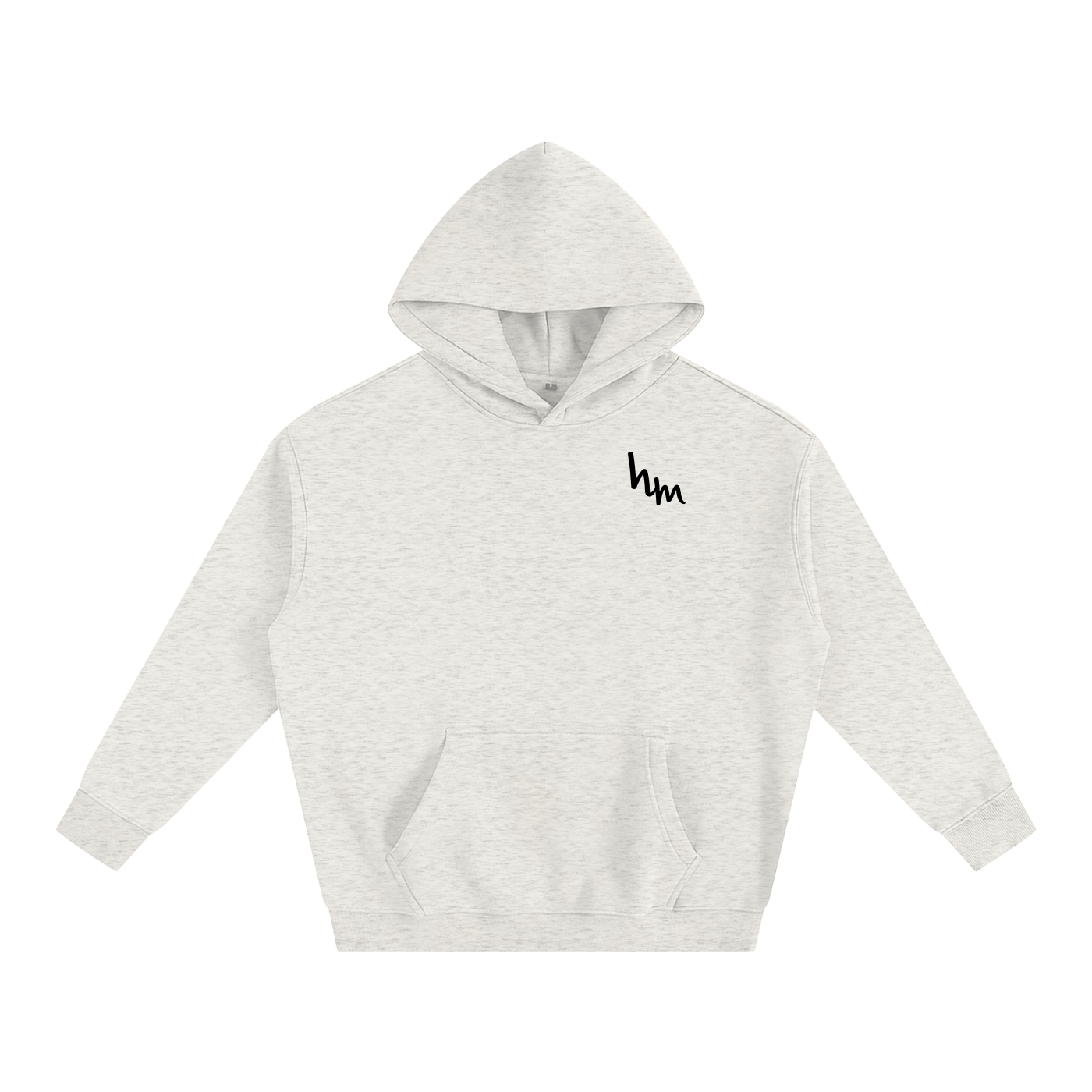 hustle4mine Oversize Fleeced Hoodie