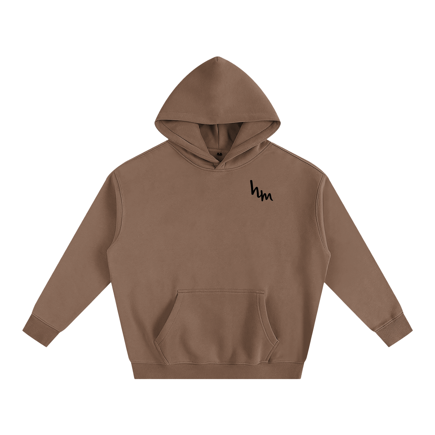 hustle4mine Oversize Fleeced Hoodie
