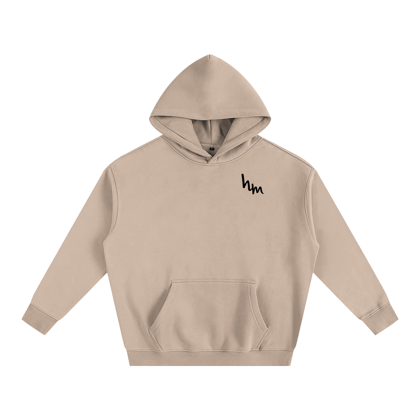 hustle4mine Oversize Fleeced Hoodie