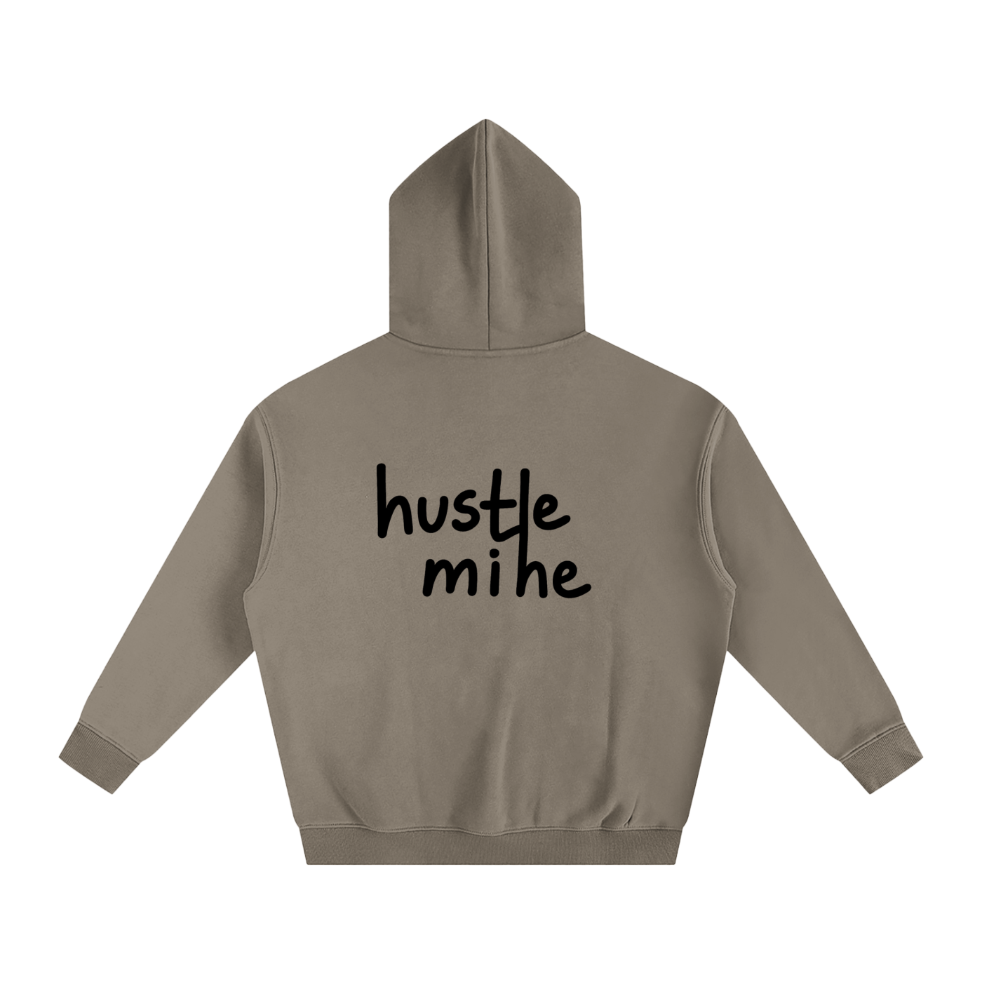 hustle4mine Oversize Fleeced Hoodie