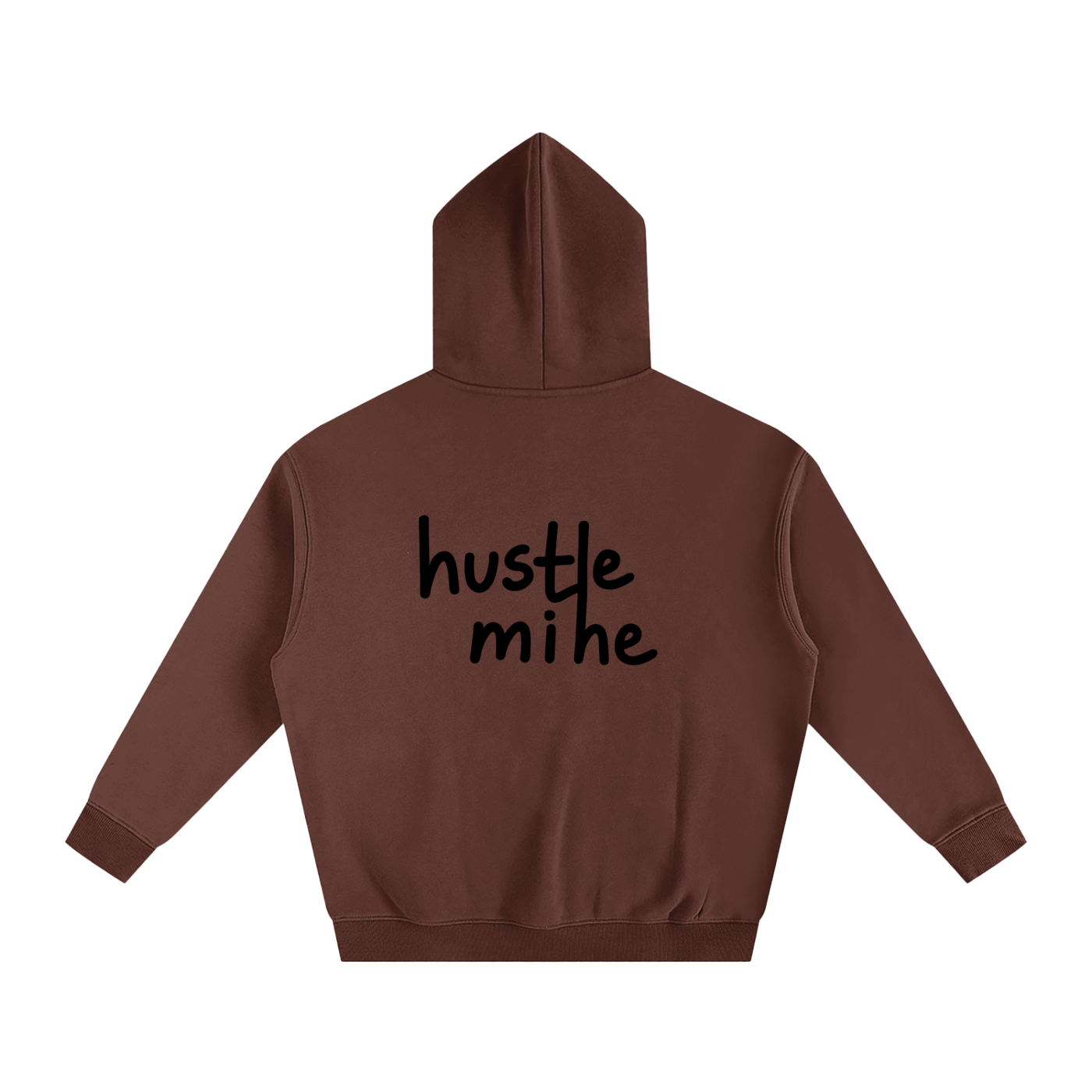 hustle4mine Oversize Fleeced Hoodie