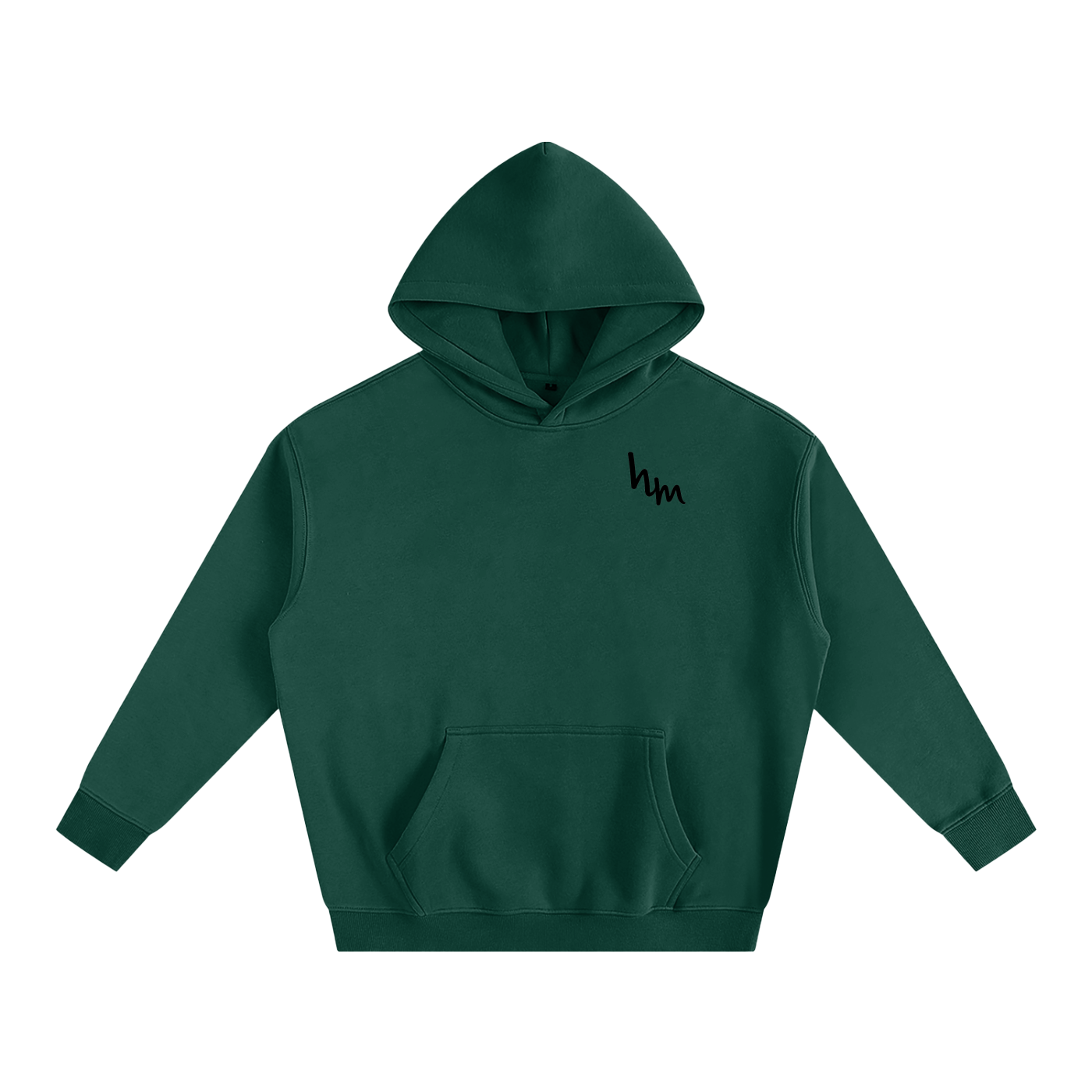 hustle4mine Oversize Fleeced Hoodie