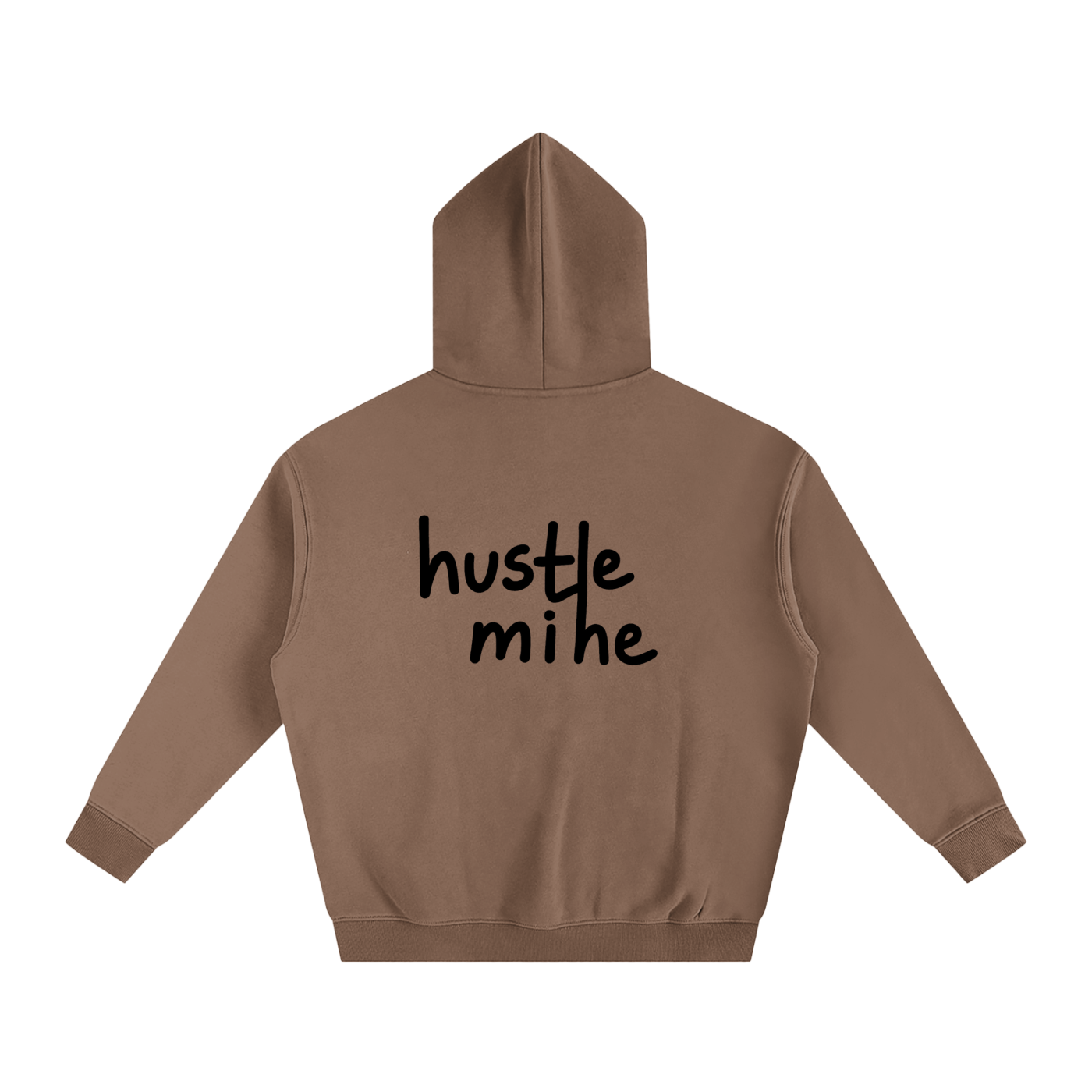 hustle4mine Oversize Fleeced Hoodie