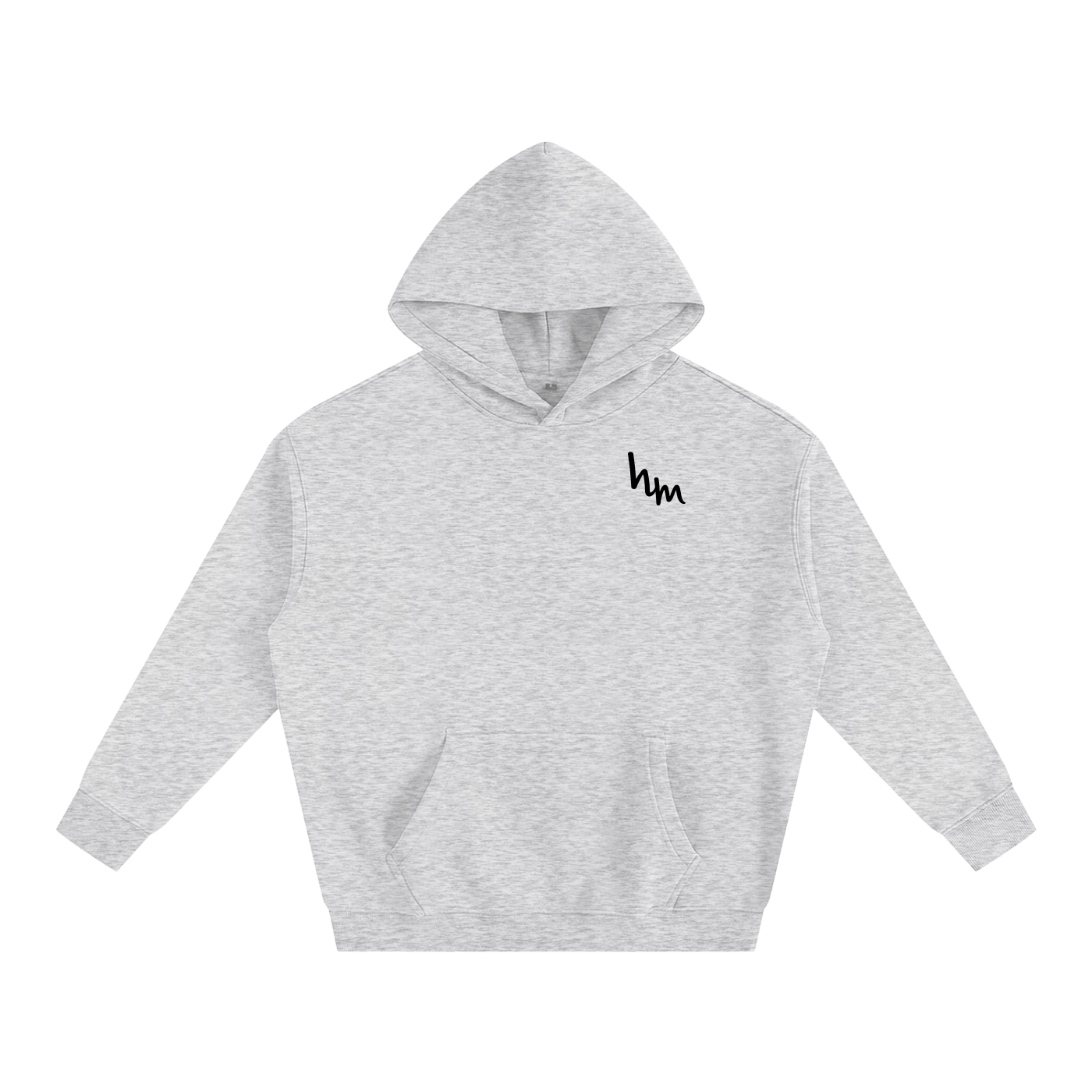 hustle4mine Oversize Fleeced Hoodie